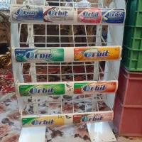 استندآدامس ،جعبه و انبر گیرنده فروشگاهی ،هایپر