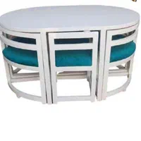 میز غذاخوری کم جا|میز و صندلی غذاخوری|قشم, |دیوار