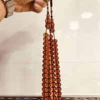تسبیح سندلوس عسلی