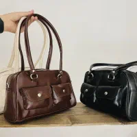 کیف  زنانه مدل مارونی دو جیب