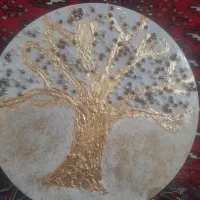 تابلو برجسته درخت|تابلو، نقاشی، عکس|ساوه, |دیوار