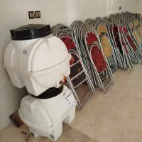 صندلی تاشو وتانکر اب|صندلی و نیمکت|خرم‌آباد, |دیوار