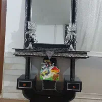 میزکنسول آینه وشمعدان