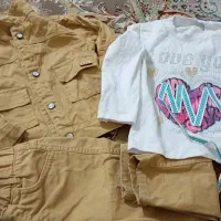 سه تیکه جین بچه گانه|لباس|بروجرد, |دیوار