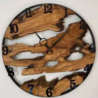 ساعت دیواری چوبی