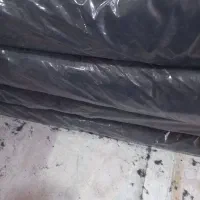 طاقه پارچه دورس پنبه و ماکان مشکی همراه کش