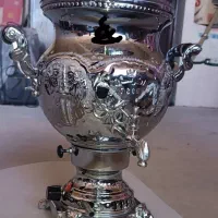 سماور گازی کاملا نو با کارتن استفاده نشده