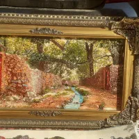 یک عدد تابلو با قاب ویک عدد بدون قاب