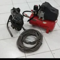 لوله بازکنی با دستگاه ژنراتور و پمپ باد(50%تخفیف)