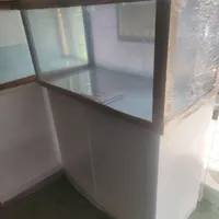 آکواریوم ۱۰۰×50×50 اکسترنال|ماهی|هشتگرد, |دیوار