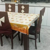 میز ناهار خوری|میز و صندلی غذاخوری|شیراز, گل سرخ|دیوار