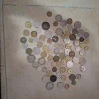 یه تعدادسکه هم ایرانی وهم خارجی|کلکسیون سکه، تمبر، اسکناس|زنجان, |دیوار