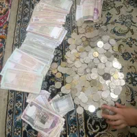 سکه قدیمی با پول قدیمی|کلکسیون سکه، تمبر، اسکناس|قم, شاد قلی|دیوار