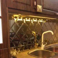 طراحی و اجرای پازلی نقشه ایران|آینه|مشهد, طلاب|دیوار