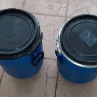 بشکه پلاستیکی دو جداره داخل سفید|ظروف نگهدارنده، پلاستیکی، یک‌بارمصرف|شهرکرد, |دیوار