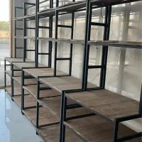 ویترین مغازه پروفیل چوب