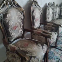 مبل سلطنتی 9 نفره|مبلمان خانگی و میز عسلی|گلستان (تهران), |دیوار