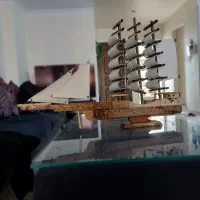 کشتی دست ساز چوبی