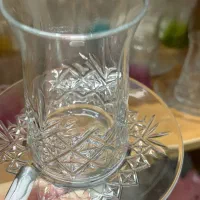 استکان نعلبکی کمرباریک نو خارجی
