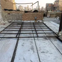 جوشکاری سیار. اسکلت بندی  نصب ورق شیروانی