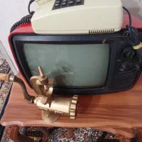 تلویزیون قدیمی انتیک|تلویزیون و پروژکتور|اقبالیه, |دیوار