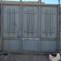 فروش درب حیاط ۳ لنگه