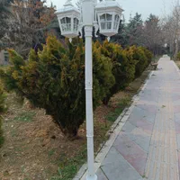 چراغ حیاطی دوشعله پایه دار ویلایی پارکی باغی|لامپ و چراغ|تهران, شهرک استقلال|دیوار