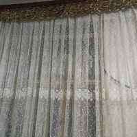 پرده تور ترکی بهترین کیفیت یک ونیم در دو