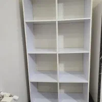 کتابخانه چهار طبقه|کتابخانه، شلف، قفسه‌های دیواری|گرمدره, |دیوار