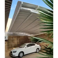 سقف پارکینگ اصفهان/سایبان ثابت/سایبان خودرو/سایبان