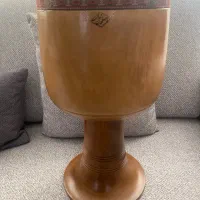 تنبک استاد شیرانی دهانه ۲۴ چوب گردو درج ۱