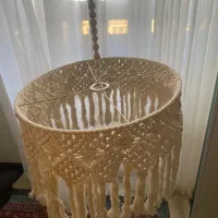 لوستر مکرومه|لوستر و چراغ آویز|تهران, شهران جنوبی|دیوار