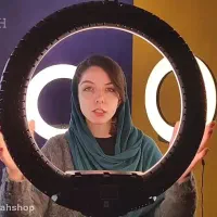 بورس رینگ لایت بهمراه پایه 7رنگ و 3رنگ درسایزمختلف|لامپ و چراغ|قم, زند آباد|دیوار