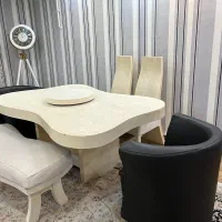 میز و صندلی نهار خوری ۶ نفره|میز و صندلی غذاخوری|رشت, یخسازی|دیوار