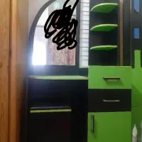 تخت و آینه دراور