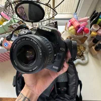 دوربین کنون با لنز 300-75|دوربین عکاسی و فیلمبرداری|رشت, شهرک قدس|دیوار