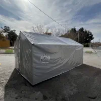 چادر پارکینگ و سایهبان خیمهای کانتینری - ضدآب