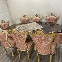 ست مبلمان ۹ نفره با ناهار خوری ۸ نفره|مبلمان خانگی و میز عسلی|مبارکه, |دیوار