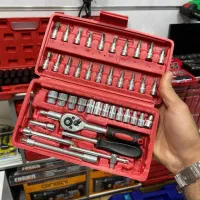 آچار بکس 46 عددی (آکبند شرکتی) جعبه ابزار حرفه ای