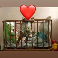 تخت نوزاد کنار مادر
