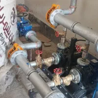 اجرا و راه اندازی موتور خانه.    تاسیسات آب گاز