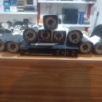 پک دوربین مداربسته هشت کانال کارکرده