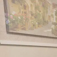 تابلو چراغدار با طرح منظره