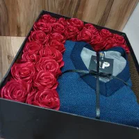گل رز روبانی