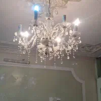 لوستر شیشه‌ای|لوستر و چراغ آویز|ازنا, |دیوار