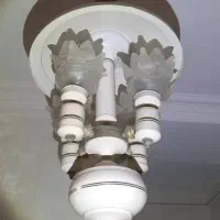 لوستر قدیمی ۴۰ساله|لوستر و چراغ آویز|فومن, |دیوار