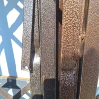 درب آکاردئون رنگ کوره ای|مصالح و تجهیزات ساختمان|پردیس, فاز ۹|دیوار