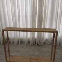 کنسول چوبی