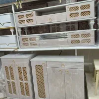 جاکفشی و میزتلوزیون مدل اشگی|میز تلویزیون|نیشابور, مدرس|دیوار