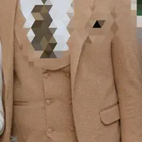 کت شلوار کرم سایز ۵۰